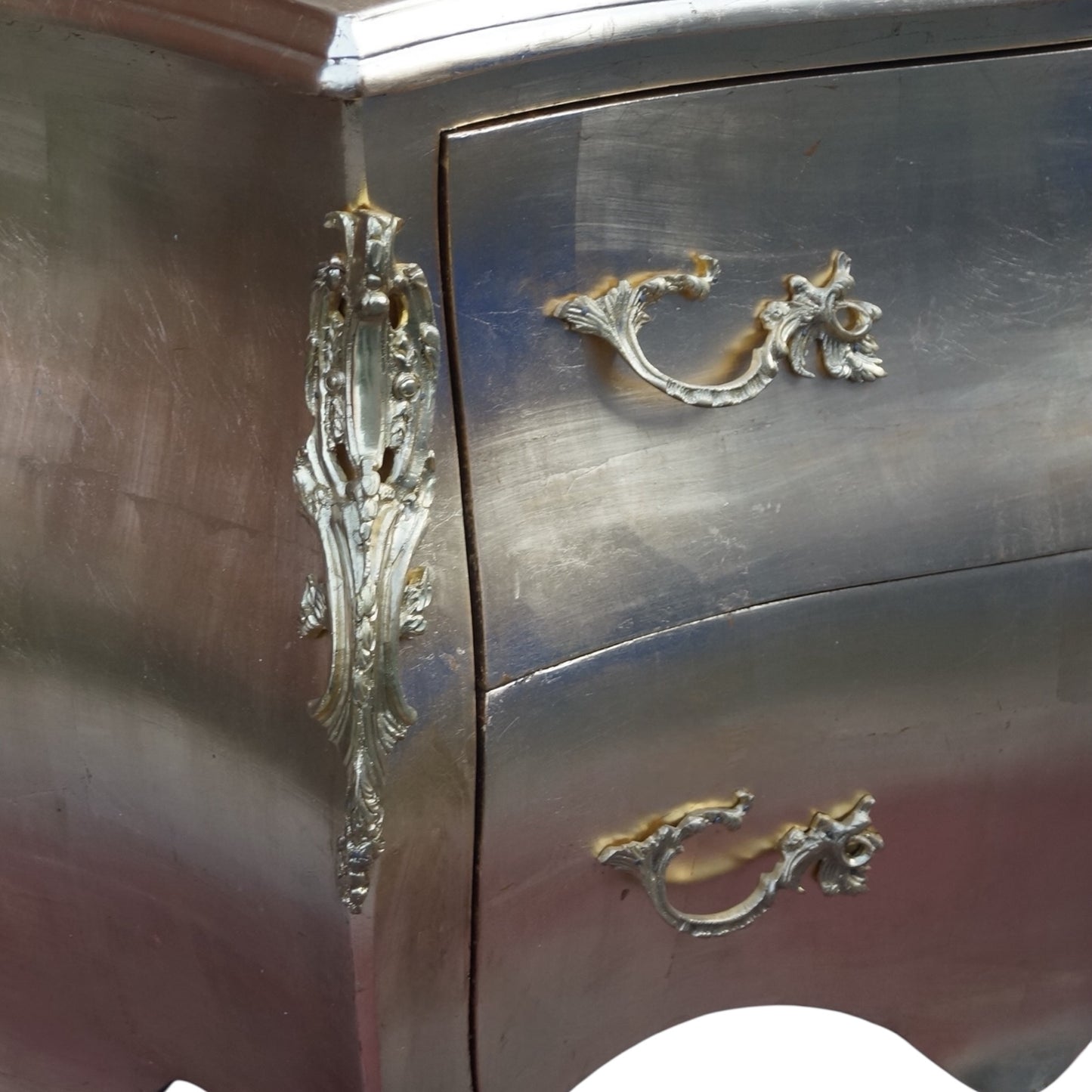 Pompöse Barock Kommode - Vergoldetes Massivholz & Prunk-Details – Luxuriös & Handgefertigt